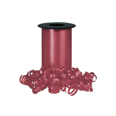 Offray Curl It Ribbon Burgundy