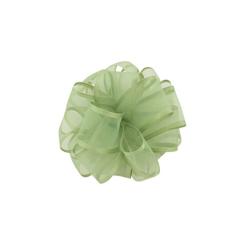 Offray Charisse Wired Edge Ribbon Kiwi