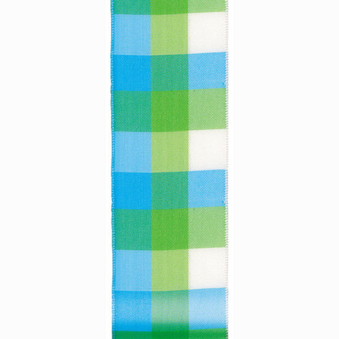 Offray Breeze Wired Edge Ribbon Blue