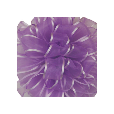 Offray Arabesque Wired Edge Ribbon Light Orchid