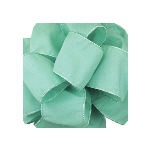 Offray Anisha Wired Edge Ribbon Aqua
