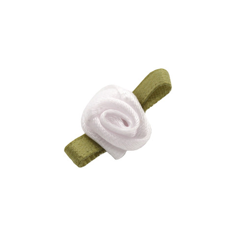 Small Ribbon Rose Value Pack White