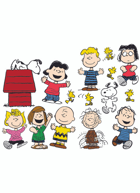 Peanuts® Classic Characters 2-Sided Deco Kit