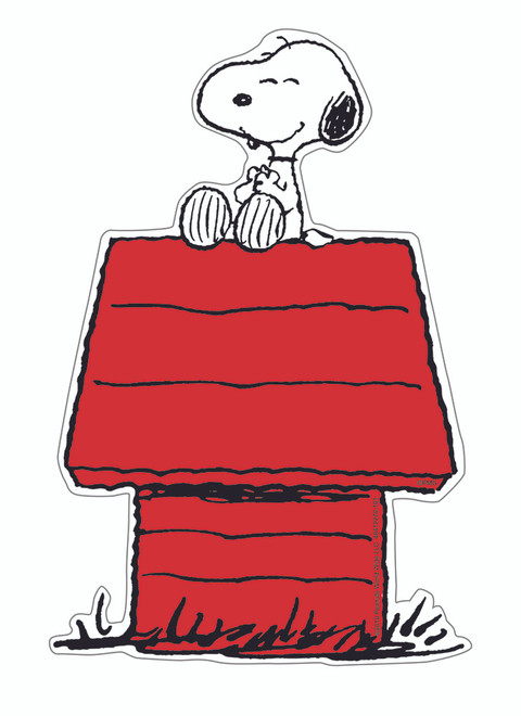 Snoopy® on Dog House Paper Cut-Outs