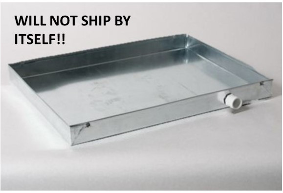 Air Conditioner Drip Pans, Secondary Condensate Drain Pans