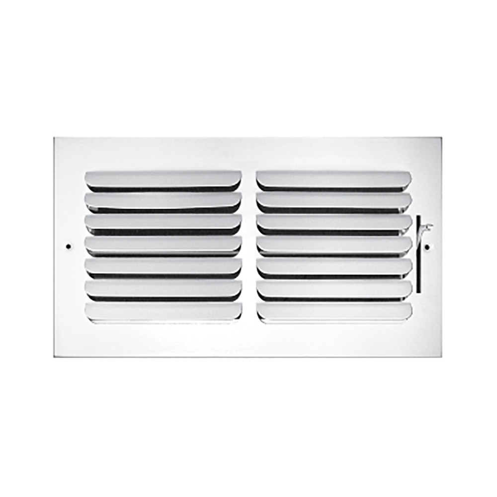 10" x 6" One Way Supply Grille Budget Air Supply & Equipment