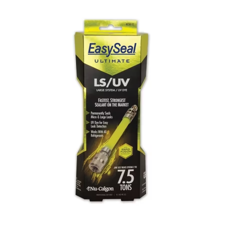 Nu-Calgon EasySeal Direct Inject Refrigerant Leak Sealant With Dye, Treats 1 1/2 - 5 Tons, 4050-11