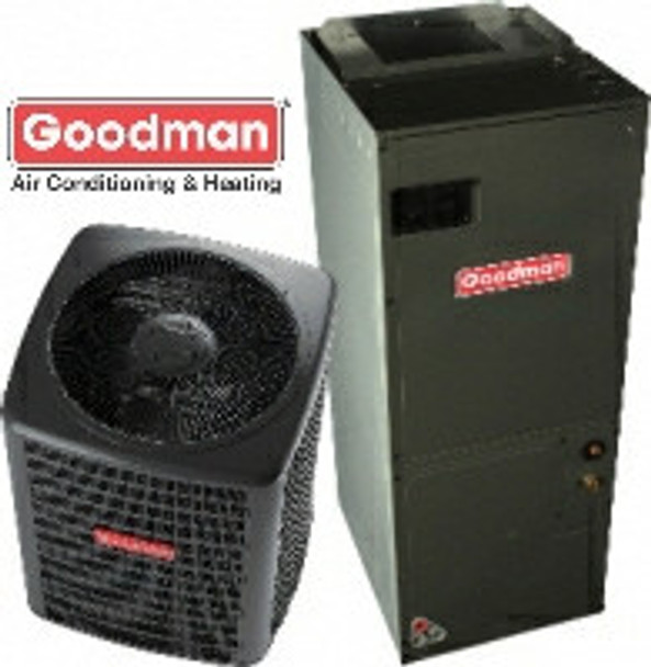 Goodman 1.5 Ton 15 SEER2 Straight Cool Split System (GSXN401810+AMST24BU1400) (PA208790962)