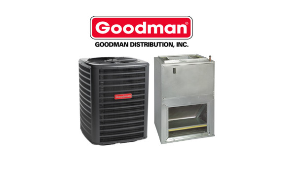 Goodman 2.0 Ton 14.3 SEER2 Apartment Style Heat Pump Split System