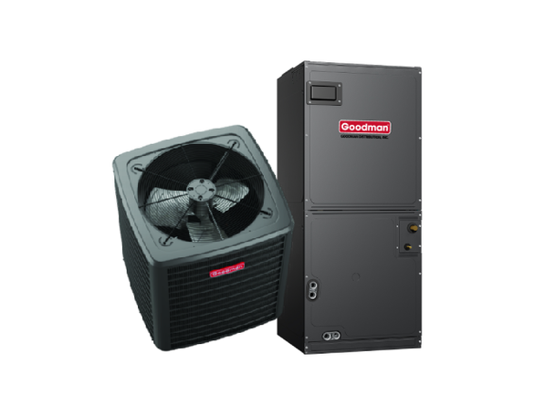 GOODMAN R-32 3.0 Ton 15.2 SEER2 Straight Cool-A/C Split System (GLXS4BA3610+AMST42CU1300)