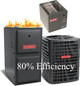 80% Efficiency Gas Furnace Systems