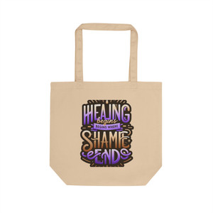 "Healing Begins...." Eco Tote Bag