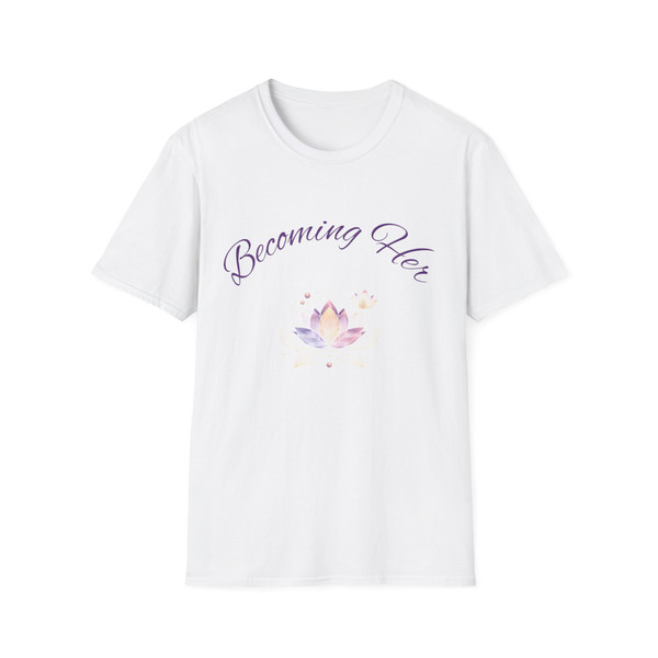 Becoming Her Inspirational - Statement Tee