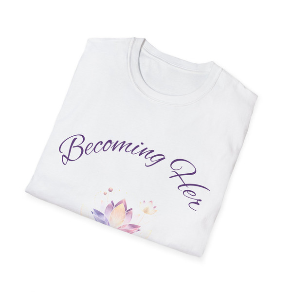 Becoming Her Inspirational - Statement Tee