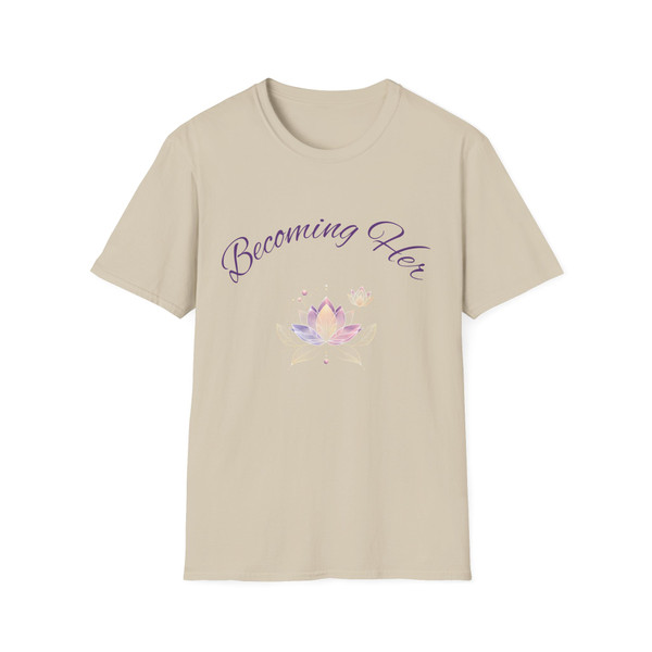 Becoming Her Inspirational - Statement Tee