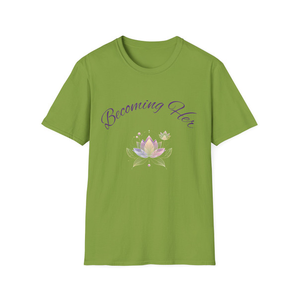 Becoming Her Inspirational - Statement Tee