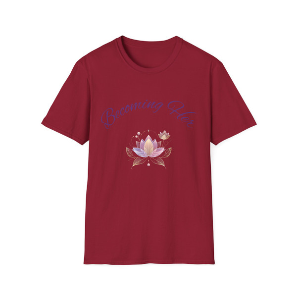 Becoming Her Inspirational - Statement Tee