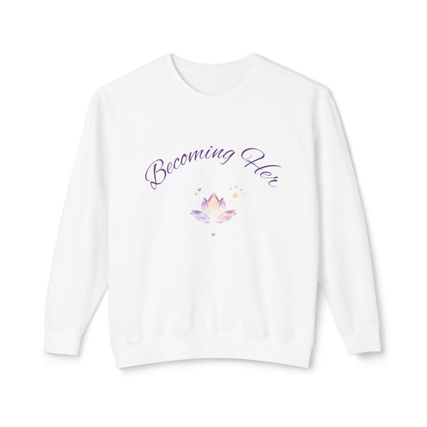 Becoming Her Inspirational-Sweatshirt 