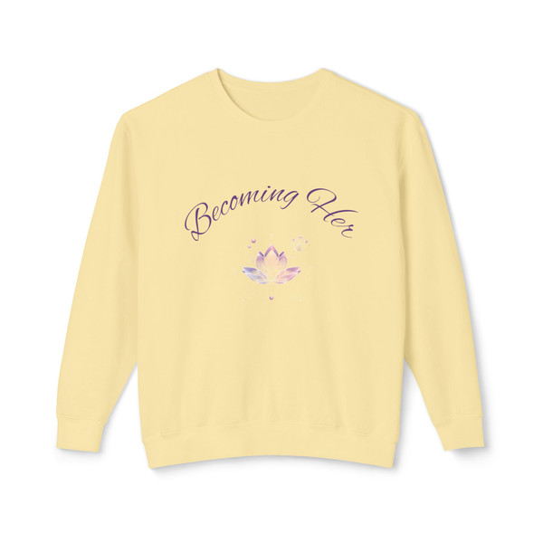 Becoming Her Inspirational-Sweatshirt 
