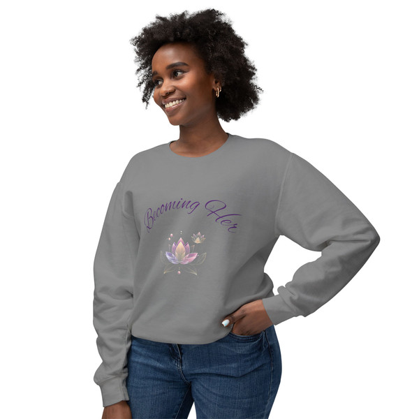 Becoming Her Inspirational-Sweatshirt 