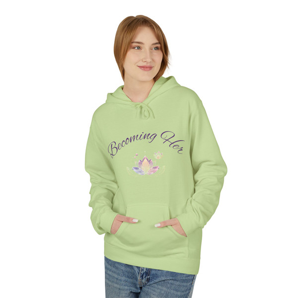 "Becoming Her" Statement - Hoodie 