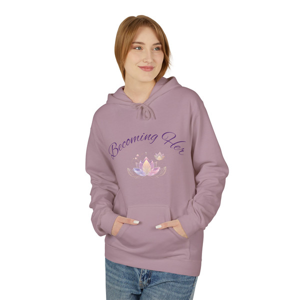 "Becoming Her" Statement - Hoodie 