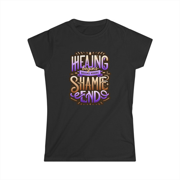 "Healing Begins....." - Statement Tee 