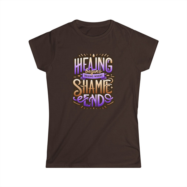 "Healing Begins....." - Statement Tee 