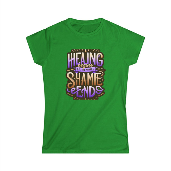 "Healing Begins....." - Statement Tee 