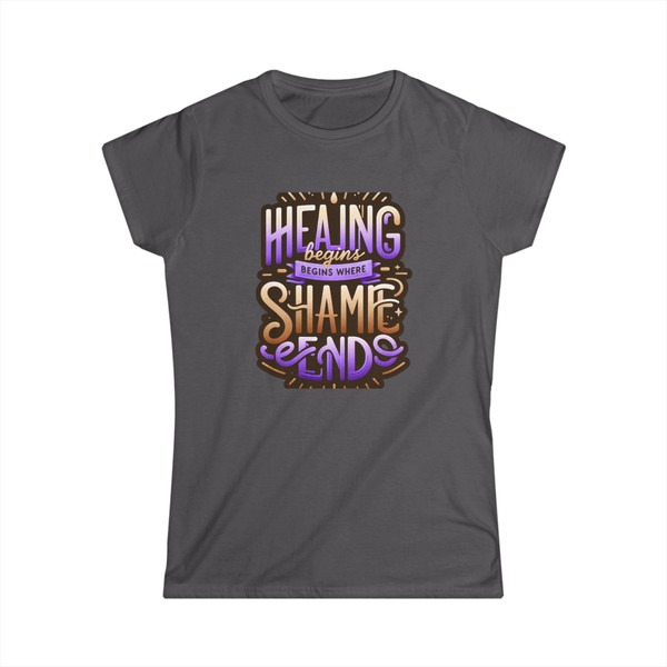 "Healing Begins....." - Statement Tee 