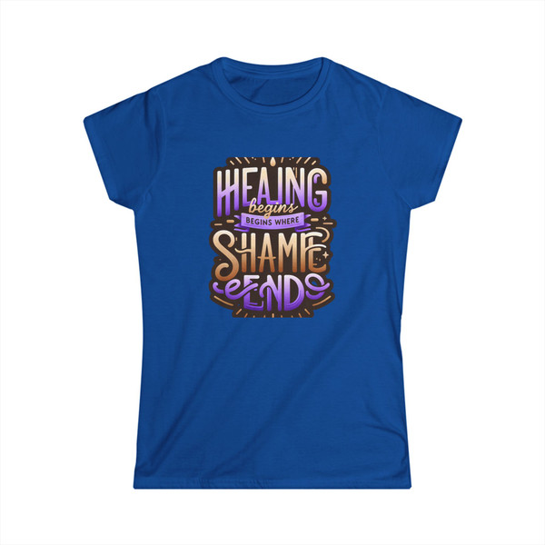 "Healing Begins....." - Statement Tee 