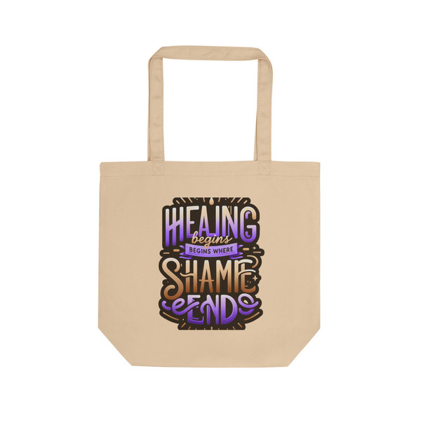 "Healing Begins...." Eco Tote Bag