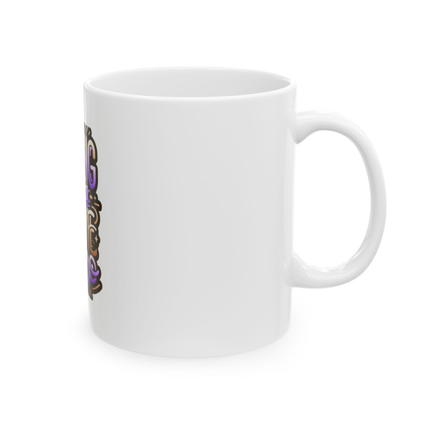 "Healing Begins" - White Ceramic Mug 