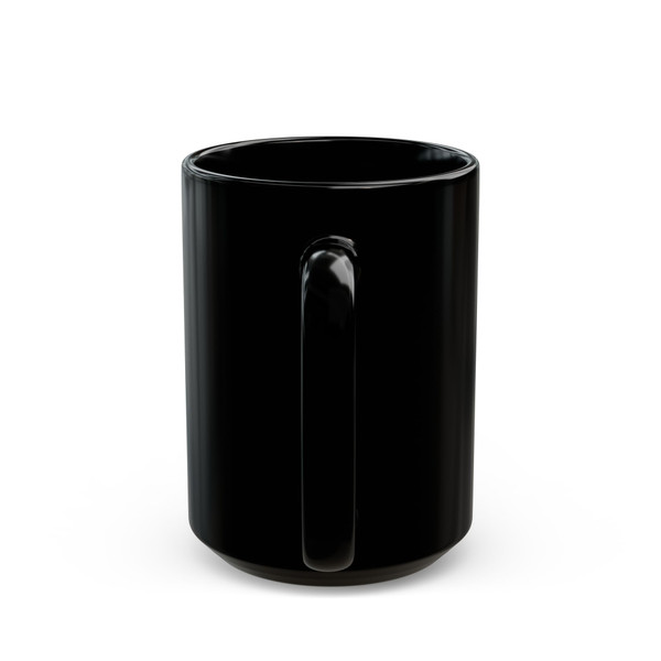 "I'm a Grown Woman Now" - Black Ceramic Mug 