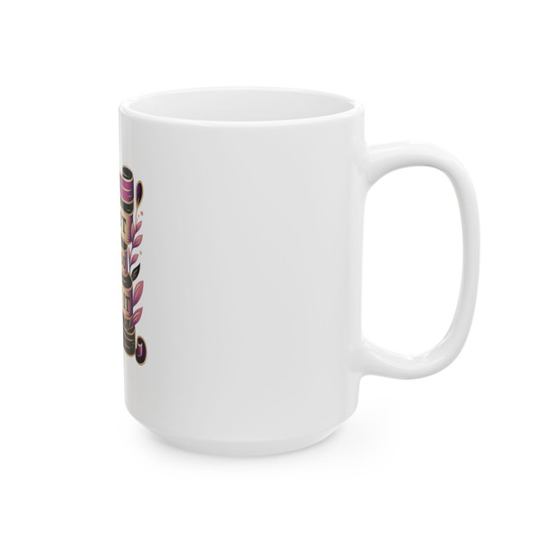 "Say It Like You Mean It" - White Ceramic Mug 