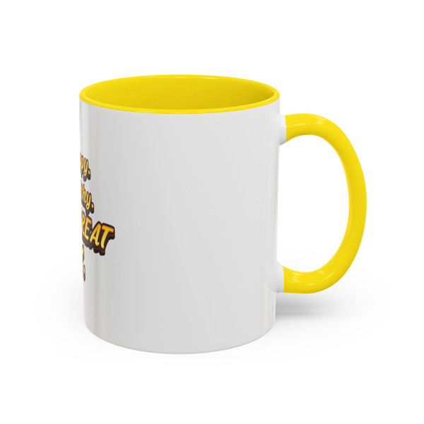  "Be Happy......", Motivational Coffee Mug 