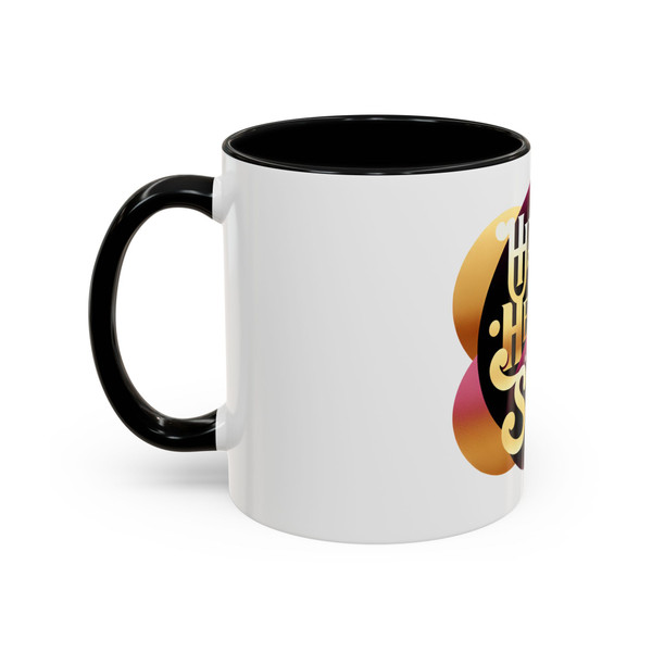 "Happy, Healthy, Sexy" Accent Coffee Mug 