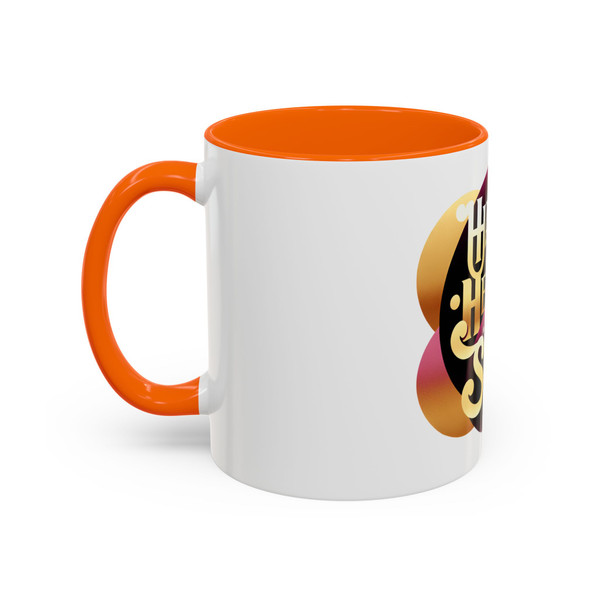 "Happy, Healthy, Sexy" Accent Coffee Mug 