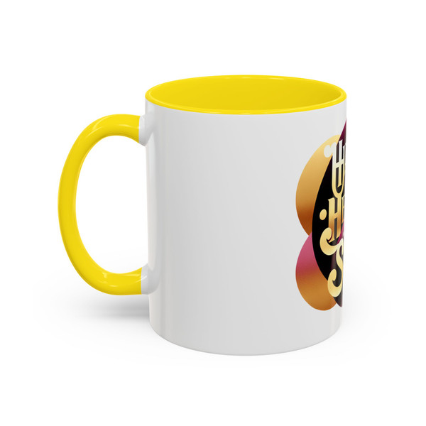 "Happy, Healthy, Sexy" Accent Coffee Mug 