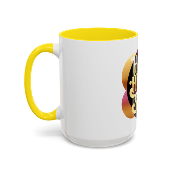 "Happy, Healthy, Sexy" Accent Coffee Mug 