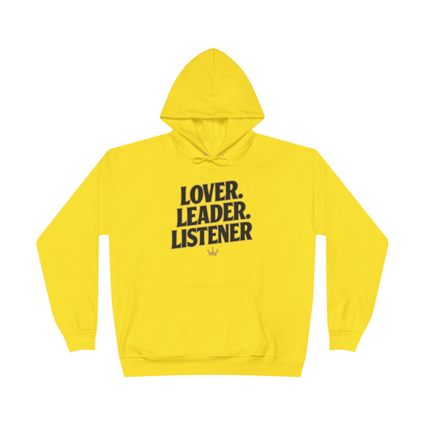 Lover. Leader. Listener. (2) Hoodie 