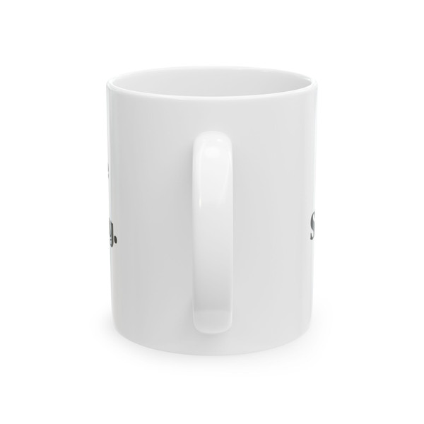 "Love = Safety" - Ceramic Mug, (11oz, 15oz)