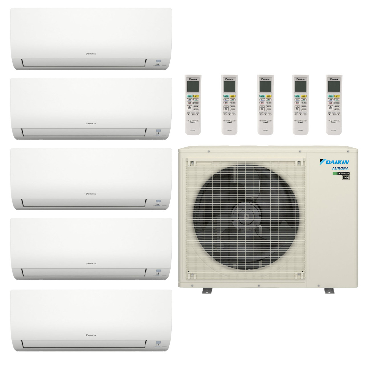 Daikin 5-Zone MXM Mini Split Heat Pump | 5MXM48AVJU9