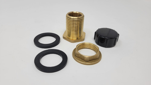 Polar Cool | 3/4" Brass Drain Assembly | Drain Assembly | 6422-6017 | For Early-Model 36" Pro Evaporative Coolers