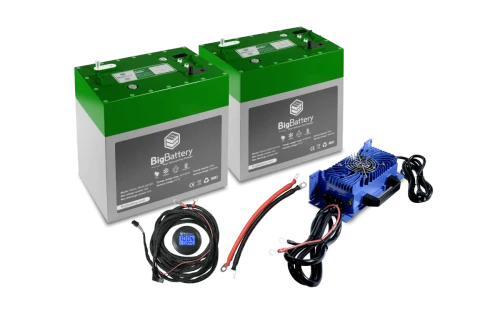 BigBattery | 48V | LiFePO4 | Golf Cart & Utility Vehicle Battery Kit | GC2 | K0978-V