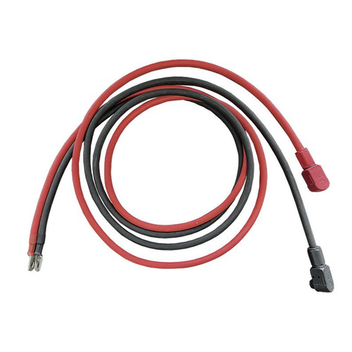 4AWG Cable-5/16” Lugs + Pluggable Battery Pole Connector  -Black and Red - S200-200CM-S80-80CM-S30-30CM  Mini Split Systems Direct