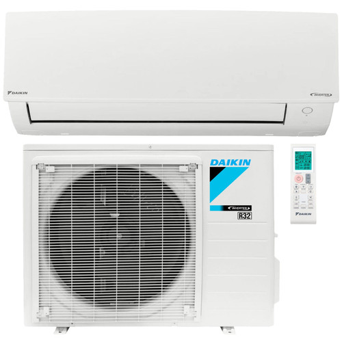 12,000 BTU 18 SEER2 Daikin Entra Series Wall Mounted Single Zone Ductless Mini Split Heat Pump Air Conditioner - 230V | R32 - RXC12AXVJU / FTXC12AXVJU  Mini Split Systems Direct