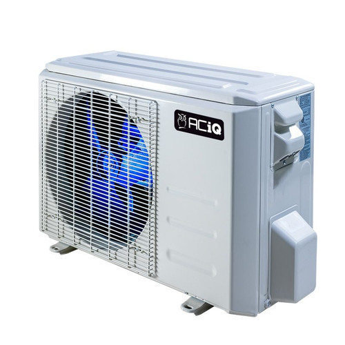 18,000 BTU ACiQ Standard 25.1 SEER2 Dual Zone Floor Mount Mini Split Heat Pump System - R454B | 230V - 9 + 12 - ES-18Z-M3C / ACIQ-09FM-HH-MD / ACIQ-12FM-HH-MD  Mini Split Systems Direct