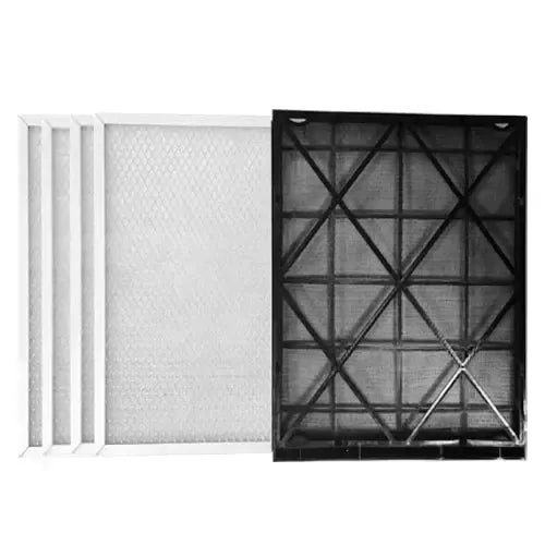 AlorAir Filter Assembly MERV-8 Filter x 4 Pack + MERV-1 x 1 for Sentinel HD90 HDi90 - HDFILTER-WASMB-HDiFILTER-WASMB  Mini Split Systems Direct