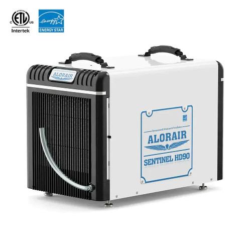 AlorAir Sentinel HD90 Energy Star Basement & Crawl Space Dehumidifier 90 Pints/Day - Sentinel HD90 - Sentinel-HD90  Mini Split Systems Direct